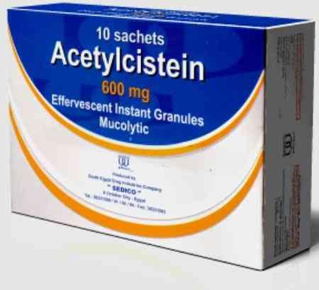 Acetylcisteine 600 Mg 10 Sachets