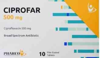 Ciprofar 500Mg Tab