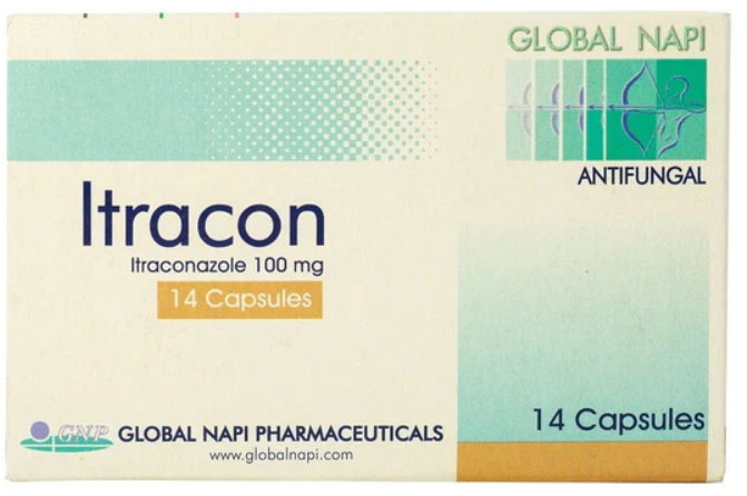 ITRACON 100 MG 14  CAP