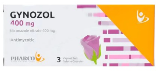 Gynozol 400Mg Vaginal Supp