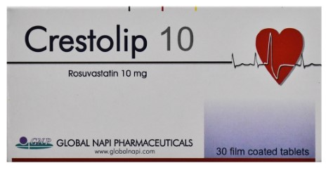 Crestolip 10 Mg 30 Tab (Tablet)