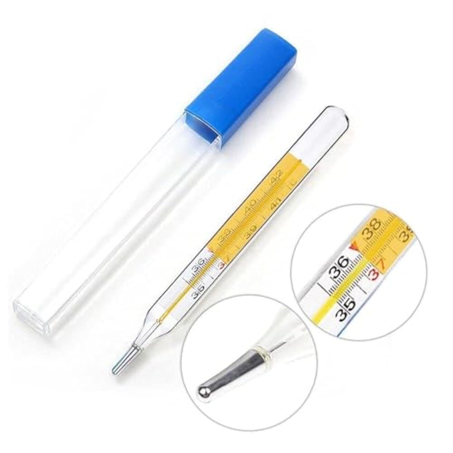 Clinical Mercury Thermometer عريض