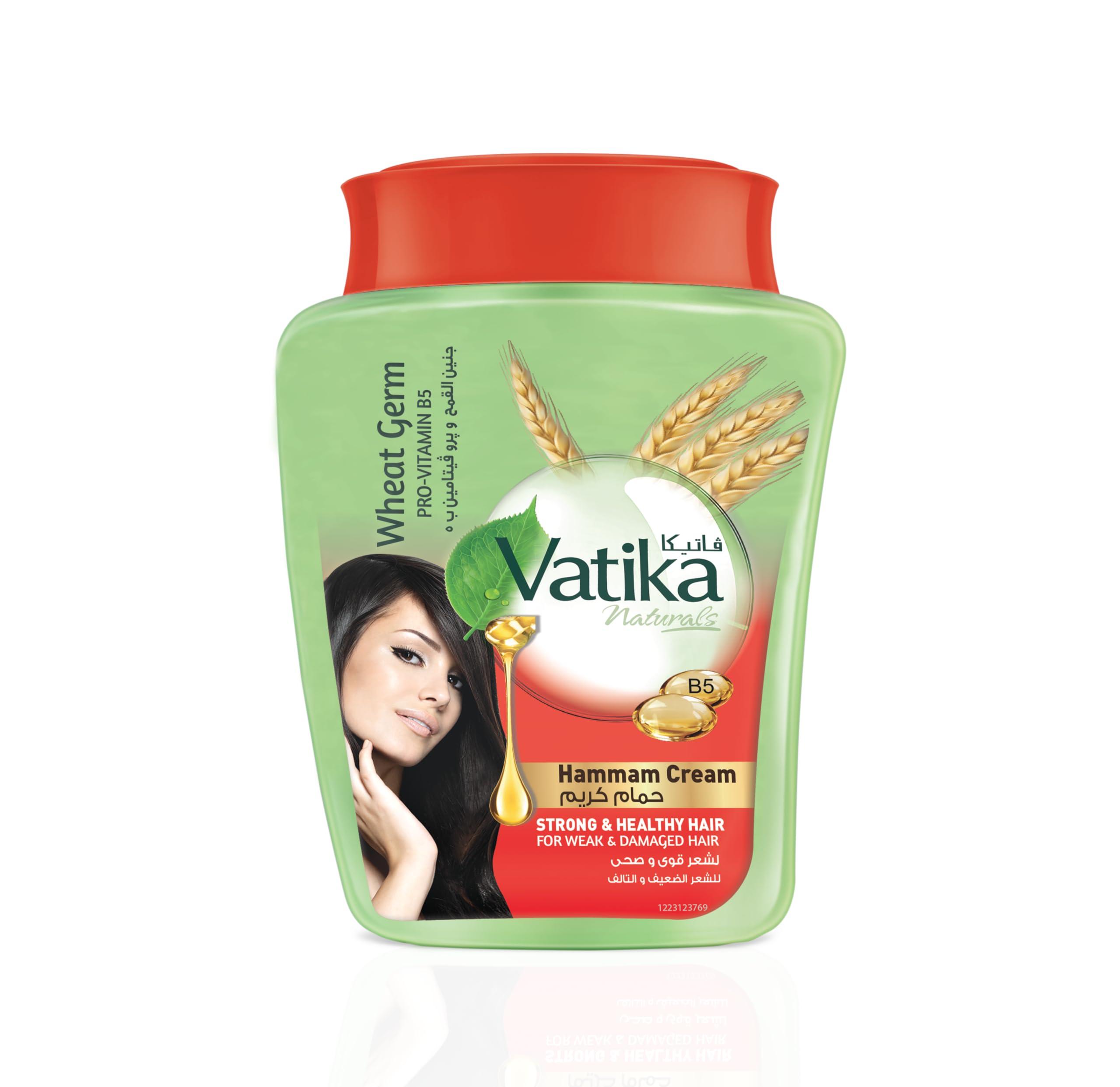 Vatika Wheat Germ Hammam Cream 450 Gm