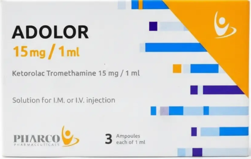 Adolor 15Mg 3 Amp