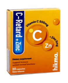 C-Retard Zinc 20 Cap